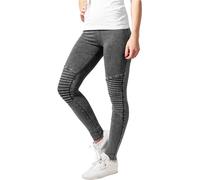 Urban Classics Leggings Da Donna In Jersey Denim, Grigio (Darkgrey), M