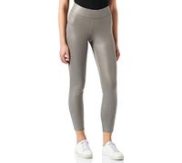 Leggings da donna Urban Classics imitation cuir (taglie comode) Gris 3XL