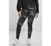 Urban Classics Leggings da donna Leggings a vita alta Camo Tech da donna Camouflage scuro L Camouflage