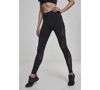 Urban Classics Leggings da donna Leggings da donna Triangle Tech Mesh Nero S Nero