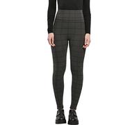 Urban Classics Leggings da Donna Senza Cuciture Pantaloni, Quadretto asfaltato, L-XL