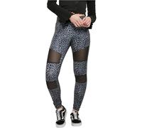 Urban Classics Leggings da Donna Tech Mesh AOP