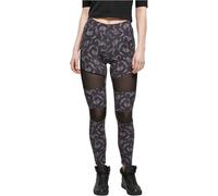 Urban Classics Leggings da Donna Tech Mesh AOP