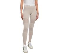 Urban Classics Leggings Da Donna Tech Mesh, Leggings da Donna Tech Mesh Donna, Grigio (Caldo), L