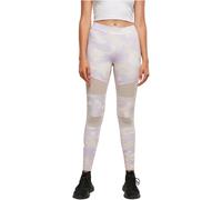 Urban Classics Camo Tech Mesh Leggings Viola XS Donna