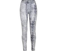 URBAN CLASSICS Leggings Donna Elasticizzati, Skinny Leggins Animal Prints, Pantalone Leopardato e Pitonato, Disponibile Anche per Grandi Taglie XS- XL