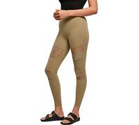 URBAN CLASSICS Leggings Donna in Pizzo, Leggins Sportivi con Retina in Pizzo, Ideale per Fitness e Yoga, Disponibile in 3 Colori e Taglie da XS - 5XL
