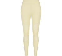 Urban Classics Leggings donna Tech Mesh giallo tenue S Giallo