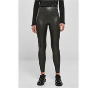 Urban Classics Leggings Glamour a vita alta da donna Sparklingblack 5XL Nero