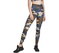 Urban Classics Leggings Ladies High Waist Tech Hose Pantaloni Eleganti, Summerolive Camo, XS Donna