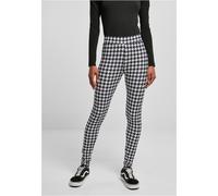 Urban Classics Leggings morbidi AOP da donna S Bianco