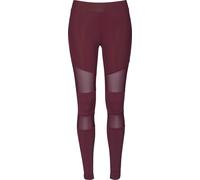 Urban Classics Leggings per bambini Leggings a rete tecnica per ragazze Port 110/116 Rosso