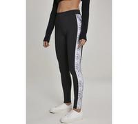 Urban Classics Leggings grigio / nero / bianco, Taglia S