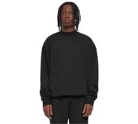 Urban Classics Light Terry Crew Maglia di Tuta, Nero, XXXL Uomo