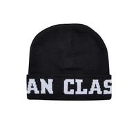 Urban Classics Logo Jaquard Beanie Berretto, Black, Taglia Unica Unisex-Adulto