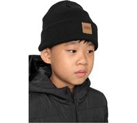 Urban Classics Logopatch Beanie Kids 2-Pack Berretto, Nero e Grigio, 146/152 Unisex-Bambini
