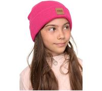 Urban Classics Logopatch Beanie Kids 2-Pack Berretto, Rosa/Bianco, 134/140 Unisex-Bambini