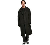 Urban Classics Long Coat Cappotto, Nero, M Uomo