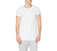 T-shirt Urban Classic long shaped zip Blanc S