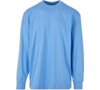 Urban Classics Lont-shirt alta con maniche lunghe M Blu
