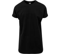 Urban Classics Lungo Shaped Turnup Té Base T-Shirt Rotondo Orlo Uomo S-XXL