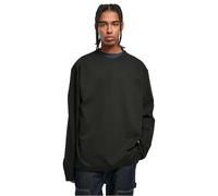 Urban Classics Maglia a Maniche Lunghe Oversize Ultra Pesante T-Shirt, Nero, L Uomo