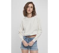 Urban Classics Crop Top Oversized Cropped Crewneck Long Sleeve T-shirt Grigio XL Donna