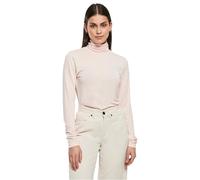 Urban Classics Maglietta a Dolcevita Donna T-Shirt, Colore: Rosa, XS