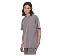 Urban Classics Heavy Oversized Acid Wash Tee T-Shirt, Asfalto, L Uomo