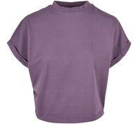 Urban Classics Damen Ladies Short Pigment Dye Cut On Sleeve Tee