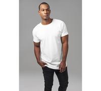 Urban Classics Maglietta Long Turnup Tee sagomata 5XL Bianco