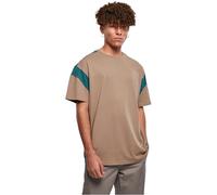 Urban Classics Maglietta Attiva, Tè Shirt Uomo, Cachi Scuro/Foglia Di, XL