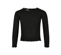 Urban Classics Maglia A Maniche Lunghe Da Ragazza, T Shirt Bambine E Nero, 158/164