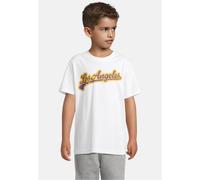 Urban Classics Maglietta bambini 2 Pack manica corta Los Angeles Compton UCK7906A 134/140 Bianco