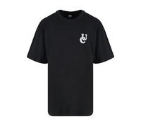 Urban Classics Maglietta blu chiaro / nero Uomo Urban Classics L