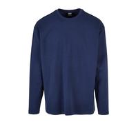 Urban Classics Ultra Heavy Oversized Longsleeve, T-shirt, Uomo, Blu (Darkblue), M
