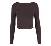 Urban Classics Maglietta cioccolato Donna - Abbigliamento - Maglie e top - Maglie - Maglie a maniche lunghe Urban Classics XS