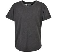 Urban Classics Maglietta da bambino Boys Long Turnup Tee Charcoal 158/164 Grigio