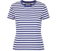 Urban Classics Maglietta da donna Maglietta da donna a righe regolari TB6826 4XL Bianco