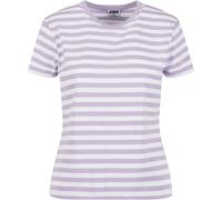 Urban Classics Maglietta da donna Maglietta da donna a righe regolari TB6826 5XL Bianco