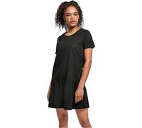Urban Classics Ladies Valence Tee Dress Donna Miniabito Nero 100% Cotone