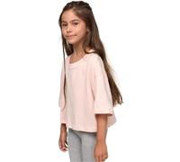 Urban Classics Girls Short Kimono Tee T-Shirt, Colore: Rosa, 110 cm-116 cm Bambina