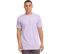 Urban Classics Maglietta da Uomo Basic Tee, Maglietta Classica con Scollo Rotondo, 100% Cotone, vestibilità Normale, Taglie S - 5XL, Lilla, L