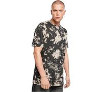 Urban Classics Maglietta da Uomo Oversized Bleached, Nero, S