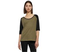 T-shirt donna taglie grandi Urban Classic raglan Vert 5XL