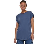 Urban Classics Maglietta Donna Donna Modal Extended Shoulder Tee Vintage Blu L, Blu Vintage, L