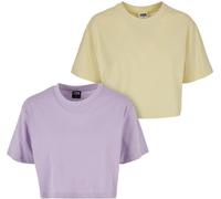 Urban Classics Maglietta donna Maglietta corta donna Oversized Tee 2-Pack TB1555A 4XL Viola