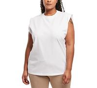 URBAN CLASSICS Maglietta Donna Smanicata e con Spalline Imbottite, Fit Oversize, Maglietta con Girocollo a U, Diversi Colori Disponibili, Taglie XS - 5XL
