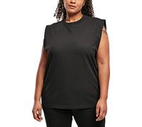 URBAN CLASSICS Maglietta Donna Smanicata e con Spalline Imbottite, Fit Oversize, Maglietta con Girocollo a U, Diversi Colori Disponibili, Taglie XS - 5XL