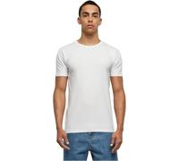 Urban Classics Maglietta Elasticizzata Aderente, T-Shirt Uomo, Bianco, M